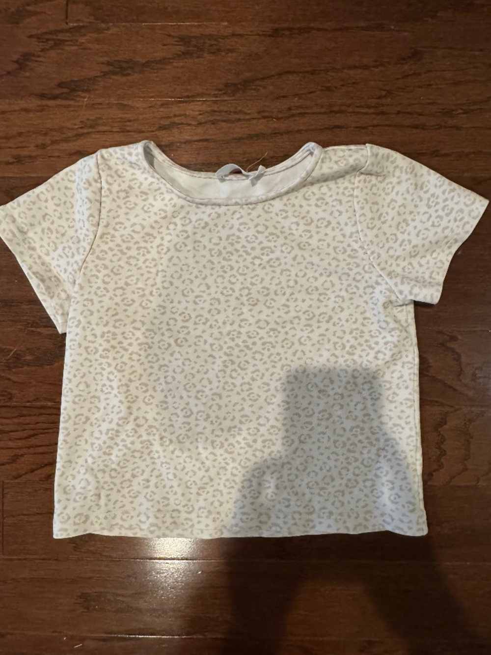 Girls Leopard Tee